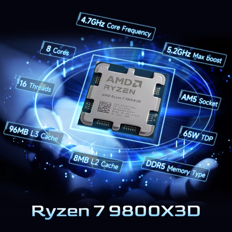 AMD Ryzen 7 9800X3D Procesor d – Amd Cpu Ryzen 7 recenzja i cena