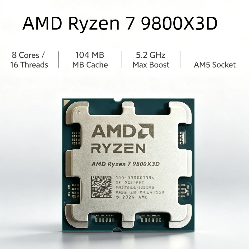 AMD Ryzen 7 9800X3D Procesor d – Amd Cpu Ryzen 7 recenzja i cena