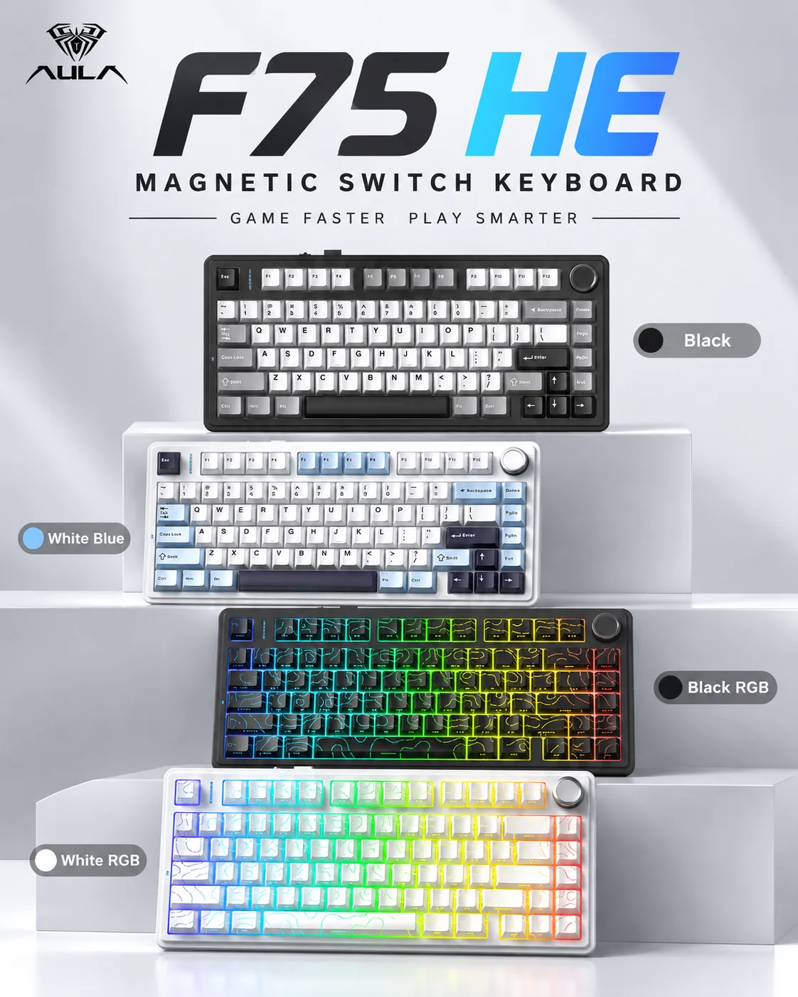 AULA F75 HE – klawiatura mecha – Gaming Keyboard Nearby recenzja i cena